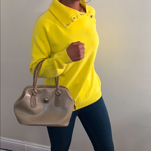 RALPH LAUREN Sweater| Gold Snap Button closure - Picture 2 of 7